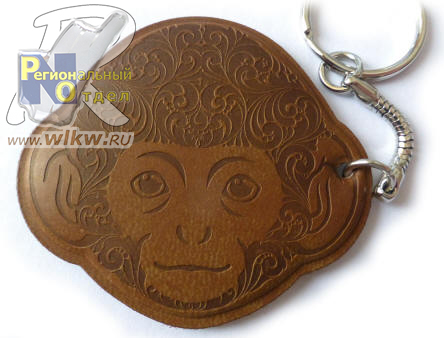 Брелок из искуственной кожи